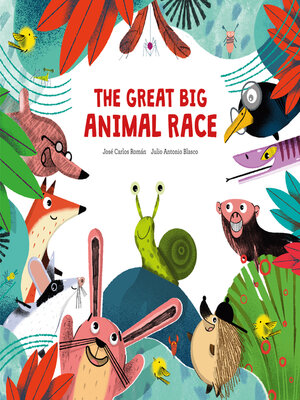 cover image of The Great Big Animal Race